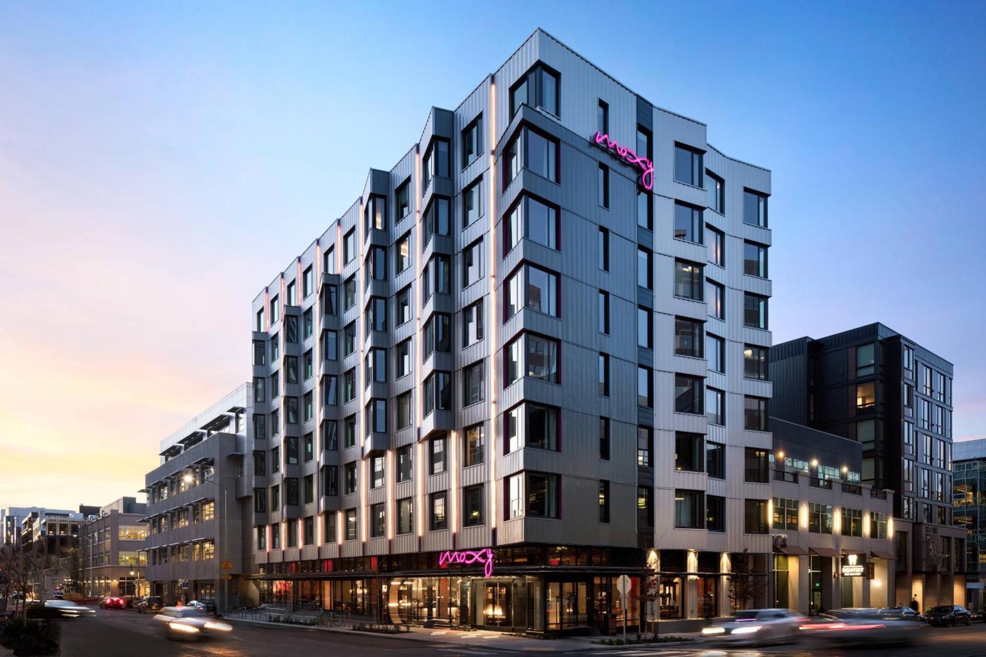 Moxy Seattle Downtown Hotell Exteriör bild